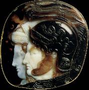 unknow artist Ptolemaus II. Phildelphus v. Egypt (to the right) and queen Arsinoe, his wife and sister USA oil painting reproduction